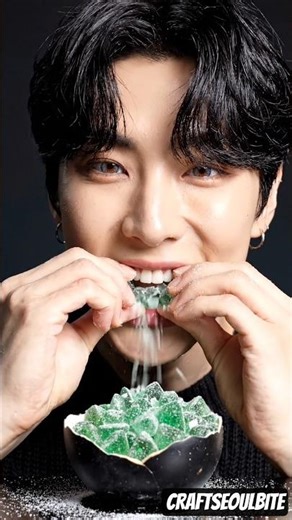 This Crystal Egg CRUNCH #asmr #fyp #shorts