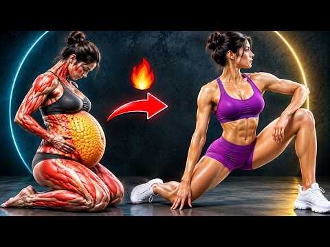 30-Min Standing Abs Workout to Burn UPPER BELLY + LOWER BELLY FAT | Get Slim Waist Fast | No Jumping