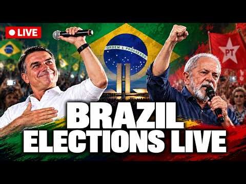 Brazil Elections LIVE: Lula Vs Flavio Bolsonaro | Brazilians Vote LIVE | Brazil Live Vote Count