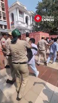Delhi CJP Protest Police Lathicharge As Crowd Gathers at Central Delhi