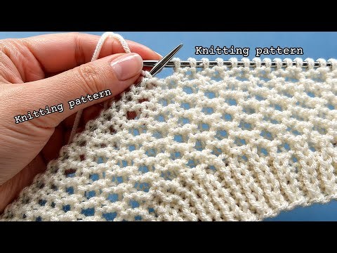 Easy and Stylish Knitting Pattern Step-by-Step #knitting #crochet #diy