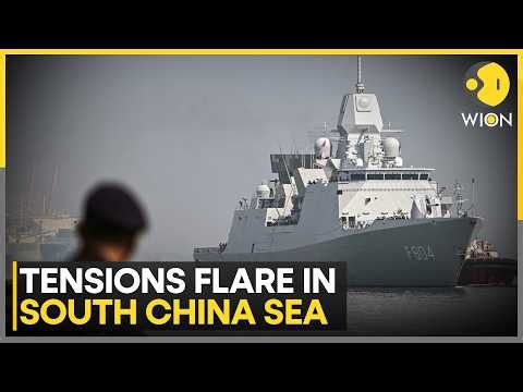 South China Sea Standoff: China Confronts Dutch Warship Near Disputed Islands | WION