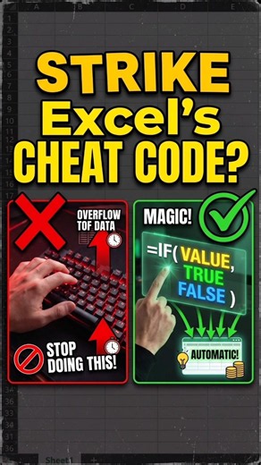 The ONE Excel Formula That Saves 10 Hours a Week ⏱️