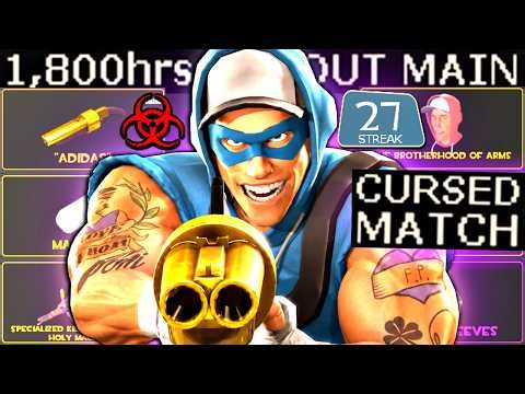 1800+ Hour Scout Has NO LIFE🔸TF2 Gameplay