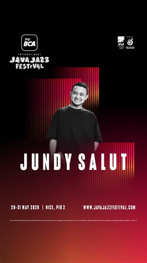 Do not miss out on Jundy Salut at Java Jazz Festival 2026!