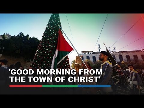 Bethlehem's mayor sends Christmas greetings to the world | ABS-CBN News