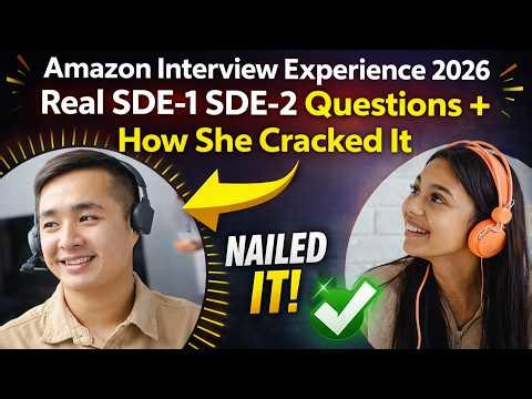 Amazon SDE Interview Experience 2026 🔥 Real Questions + Step-by-Step Crack Strategy