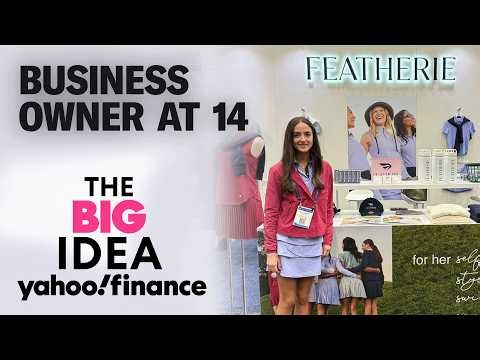 How Featherie's founder built a successful company at just 14