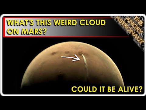 Is this Cloud on Mars ALIVE??  (We're not kidding!)