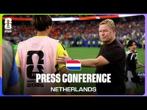 Post-Match Press Conference: Ronald Koeman On 2-2 Dutch Draw Against Japan