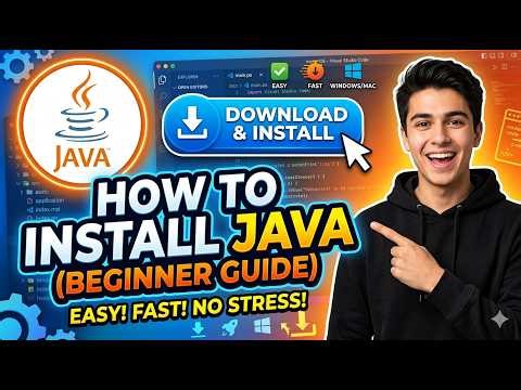 How To Install Java & Use Java As Beginner in 4 minutes
