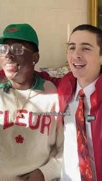 Tyler, The Creator and Timothée Chalamet 😭