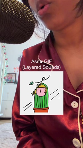 ASMR GIF Experience: Layered Sounds for Relaxation