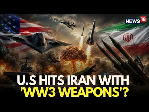 US IRAN WAR LIVE | US Uses World War Weapons To Destroy Iran | Trump Iran | Iran News | N18G