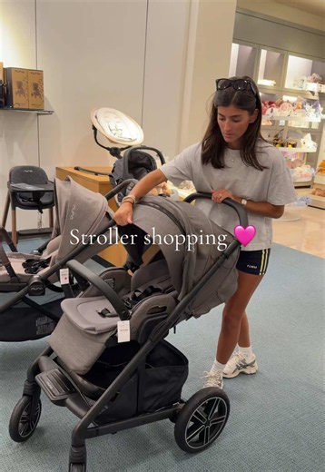 Ok wait there are too many options we are overwhelmed 😂 #wlw #twomoms #stroller #nuna #wlwtiktok @nuna_usa @cybexusa