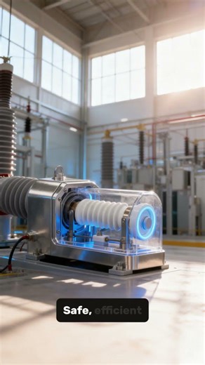 “Vacuum Circuit Breaker (VCB) Explained | Working Principle, Advantages & Applications” #shortvideo