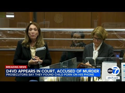 D4vd case: More than 40 terabytes of evidence, prosecutors say