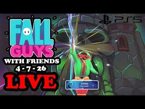 A Few Games and Some Daily Challenges - Fall Guys Live PS5