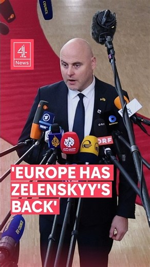 'Europe has Zelenskyy's back' - Latvian PM