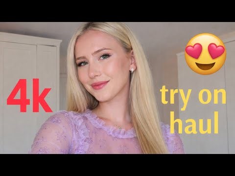 4K Transparent Lingerie & See-Through Dresses | Fashion Micro Bikini Try-On Haul 
