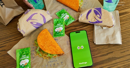 Taco Bell and Duolingo teaming up for National Taco Day