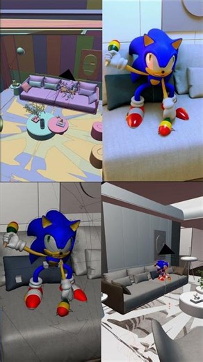 Sonic afraid of cockroaches breakdown #sonic #funnyshorts