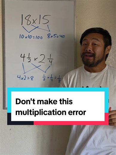 Don't Make This Multiplication Error — Common Multiplication Mistake