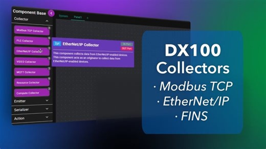 DX100 Set-Up Guide | Collectors Part 1: Modbus TCP, EtherNet/IP, FINS | Omron Automation