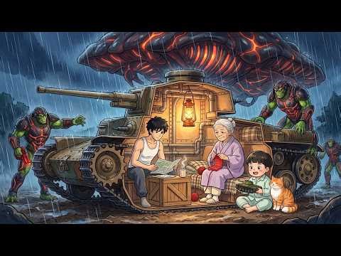 Hiding in an Old Tank During an Alien Invasion