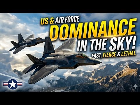 US Air Force: Dominance in the Sky! ✈️ | Inside the World's Most Powerful Air Force 