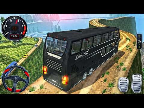 Offroad Bus Transport Simulator | Extreme Uphill Challenge - Android GamePlay