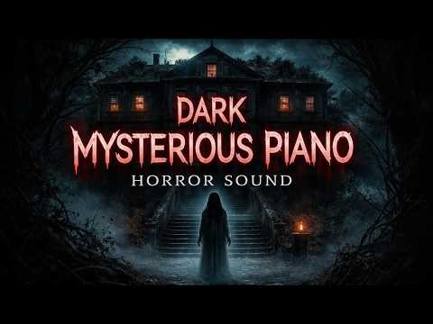 Dark Mysterious Piano Horror Sound Effect | Creepy Suspense Piano Ambience