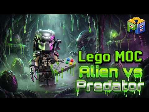 I Built Alien vs. Predator in LEGO!