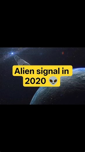 2020's "Alien Signal" Just Got a 2026 UPGRADE! 👽 #Shorts #Discovery #NASA #Universe #Life #Signal