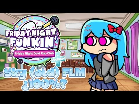 FNF - 💙Sky (old) but I made a FLM for Covers (¿100% acurrate?) 