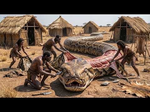Prehistoric Drama | Early Humans vs Giant Python — One Mistake Turns Fatal
