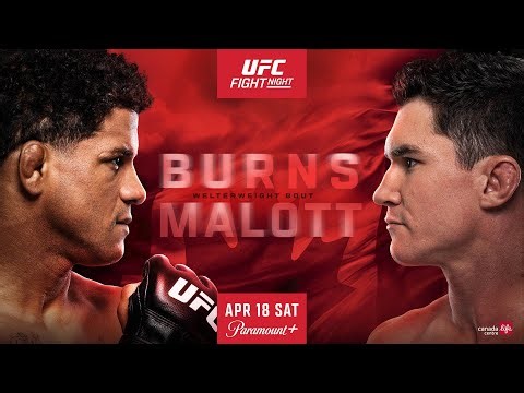 UFC WINNIPEG LIVESTREAM BURNS VS MALOTT FULL FIGHT NIGHT COMPANION & PLAY BY PLAY