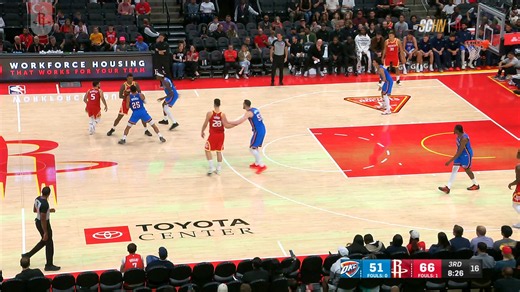 All Plays vs. Oklahoma City Thunder in the 2nd Half