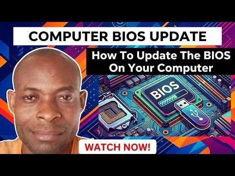 How To Update The BIOS On Your Computer | Easy Computer BIOS Update Guide For Beginners
