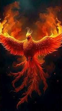 Phoenix Fire 4K Background | Rising Flame Energy Loop | Cinematic Screensaver