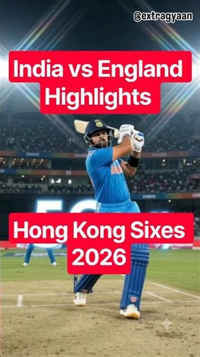 IND VS ENG Highlights Summary Hong Kong Sixes 2026 #crickethighlights #indvseng #hongkongsixes #ind