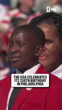 A performance of “America The Beautiful” from The Philadelphia Boys Choir and Chorale on July 4th 🇺🇸