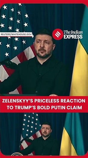 Watch Zelenskyy’s Funny Face When Trump Talks Russian Help for Ukraine