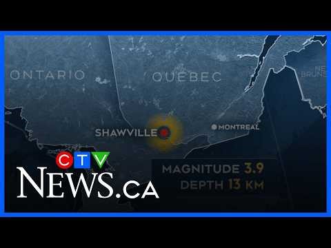 Minor earthquake recorded in Ottawa Valley Tuesday afternoon