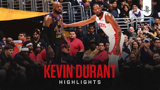 Kevin Durant (23 points) Highlights vs. Los Angeles Lakers