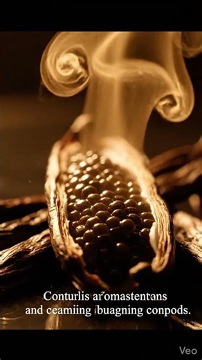 Vanilla Isn’t Just Flavor… It’s Nature’s Calm! #nutrition #foodfacts #healthyfood #educationalshorts