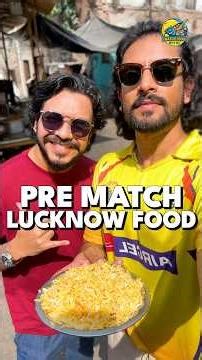 Everything I Ate In Lucknow before LSG vs CSK 🍛🔥