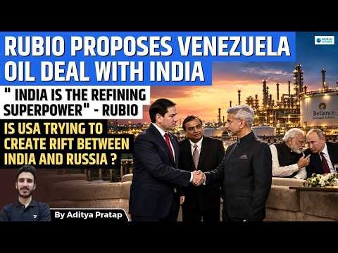 Venezuela Oil vs Russian Oil: Why Marco Rubio Wants India’s Help
