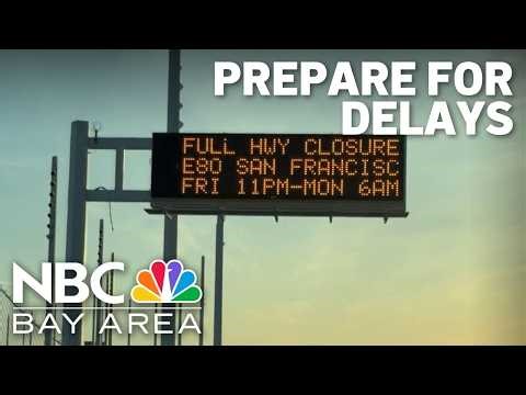 Residents prepare for I-80 closure in San Francisco