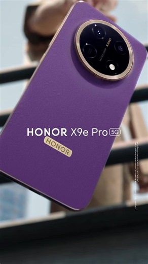 Introducing the HONOR X9e Pro 5G Capture every detail with a 108MP camera, and power through your day with an 11,000mAh battery and 80W HONOR Supercharge Discover it now #ThisIsPro #HONORX9ePro #HONOR